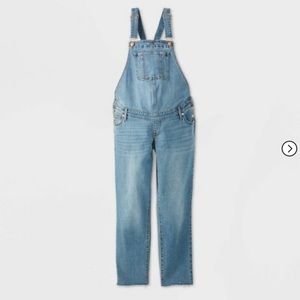 Denim Maternity Overalls - Isabel Maternity by Ingrid & Isabel™ Medium Blue